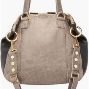 Hammitt Daniel Lim Tote Handbag- Pewter/Black/Gold
